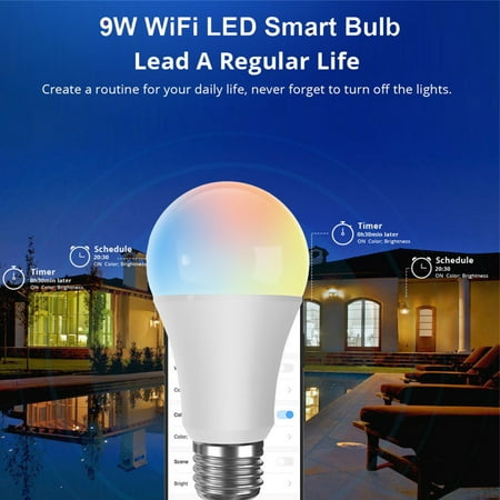 Wmkox8yii B05-BL-A60 WiFi Smart RGB LED Bulb E27 Dimmable RGB Lamp Bulbs 9W 806lm Colorful Bulb For Smart Home Automation EWeLink APP Control
Wmkox8yii B05-BL-A60 WiFi Smart RGB LED Bulb E27 Dimmable RGB Lamp Bulbs 9W 806lm Colorful Bulb For Smart Home Automation EWeLink APP Control