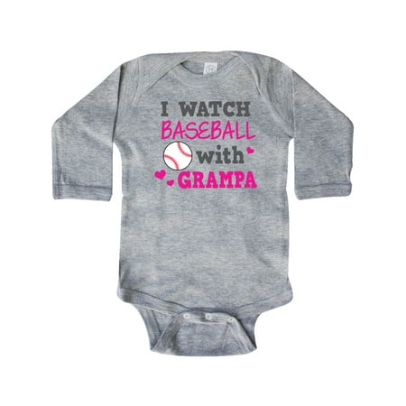 Inktastic I Watch Baseball with My Grampa Gift Baby Boy or Baby Girl Long Sleeve Bodysuit
Inktastic I Watch Baseball with My Grampa Gift Baby Boy or Baby Girl Long Sleeve Bodysuit