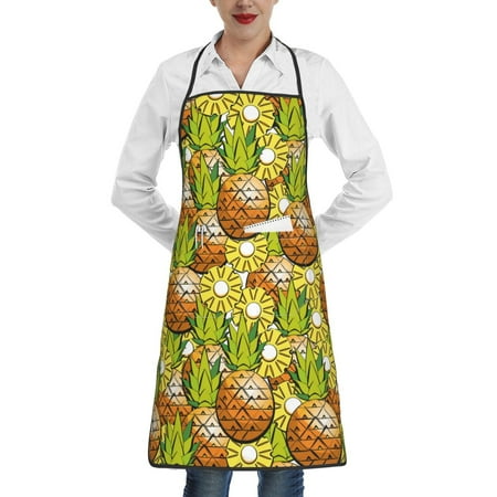 Rocae Tropical Summer Fruit for Kitchen Aprons for Women Adjustable Cooking Kitchen Chef Apron for Men with Pockets
Rocae Tropical Summer Fruit for Kitchen Aprons for Women Adjustable Cooking Kitchen Chef Apron for Men with Pockets