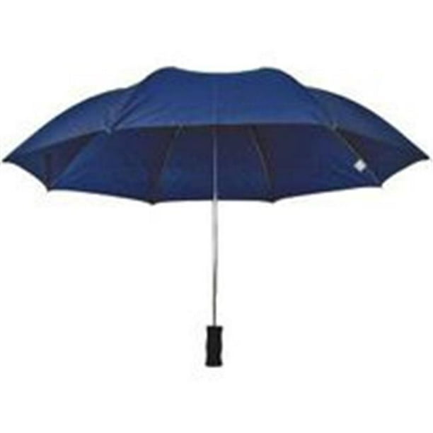 TF-02 Compact Rain Umbrella, 21 in Dia, Nylon, Navy
