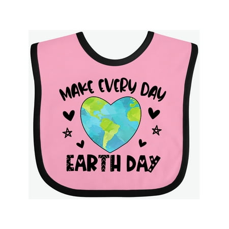 Inktastic Make Every Day Earth Day with Hearts and Stars Gift Baby Boy or Baby Girl Bib
Inktastic Make Every Day Earth Day with Hearts and Stars Gift Baby Boy or Baby Girl Bib