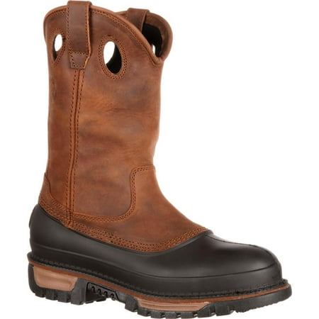 Georgia Boot Muddog Steel Toe Waterproof Wellington Size 11.5(M)