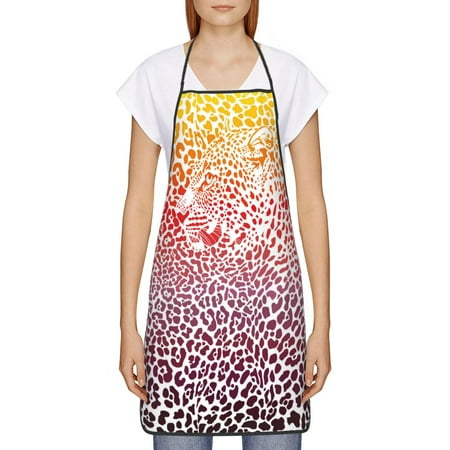 Goofa Bib Apron Unisex Aprons Adjustable Waterdrop Resistant Cooking Kitchen Apron for Chef Leopard Skins And Heads Pattern Apron Bulk
Goofa Bib Apron Unisex Aprons Adjustable Waterdrop Resistant Cooking Kitchen Apron for Chef Leopard Skins And Heads Pattern Apron Bulk