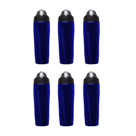 Stainless Steel Water Bottle 6 pack 28.5 oz Metal Sports Bottles with Flip Top Easy Carrying Blue
Stainless Steel Water Bottle 6 pack 28.5 oz Metal Sports Bottles with Flip Top Easy Carrying Blue