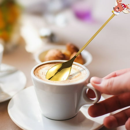 Cinmonia Party Tableware Christmas Stirring Spoon Coffee Spoons Teaspoon Party Supplies
Cinmonia Party Tableware Christmas Stirring Spoon Coffee Spoons Teaspoon Party Supplies