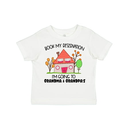 Inktastic Book My Reservation- I m Going to Grandma and Grandpa s Gift Toddler Boy or Toddler Girl T-Shirt
Inktastic Book My Reservation- I m Going to Grandma and Grandpa s Gift Toddler Boy or Toddler Girl T-Shirt