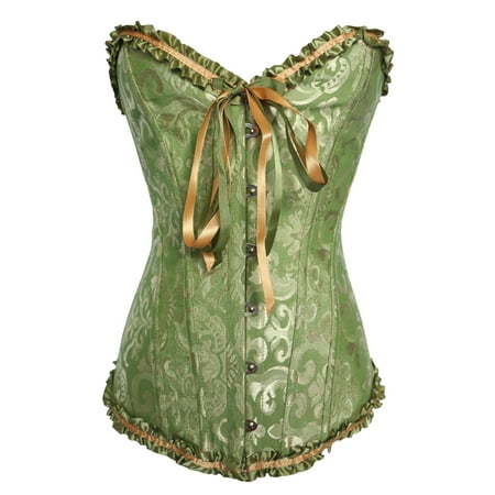 One Opening Women Lace Corsets Brocade Waist Brocade Overbust Lingerie Bustier
One Opening Women Lace Corsets Brocade Waist Brocade Overbust Lingerie Bustier
