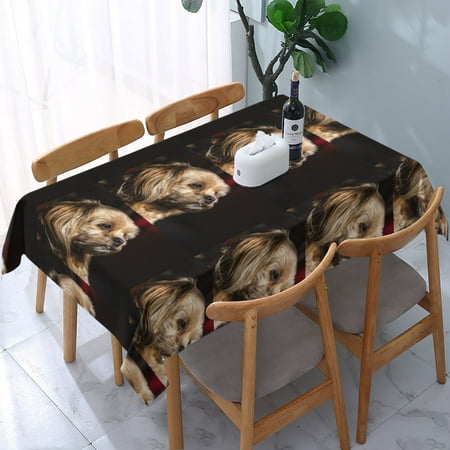 Tablecloth Puppy Dog Lhasa Table Cloth For Rectangle Tables Waterproof Resistant Picnic Table Covers For Kitchen Dining/Party(54x72in)
Tablecloth Puppy Dog Lhasa Table Cloth For Rectangle Tables Waterproof Resistant Picnic Table Covers For Kitchen Dining/Party(54x72in)