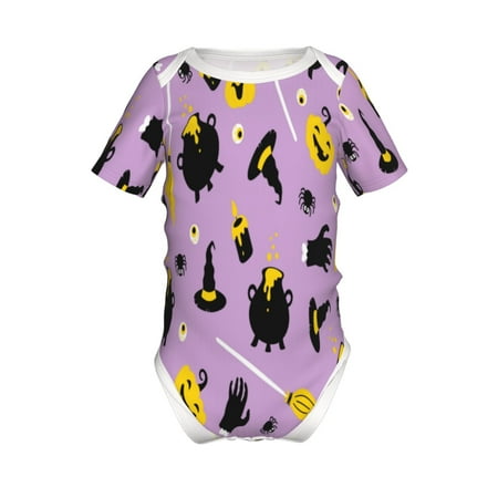 Lukts Cute Halloween Print Baby Short Sleeve Romper Onesie for Newborn Baby Boys and Girls-18 Months
Lukts Cute Halloween Print Baby Short Sleeve Romper Onesie for Newborn Baby Boys and Girls-18 Months