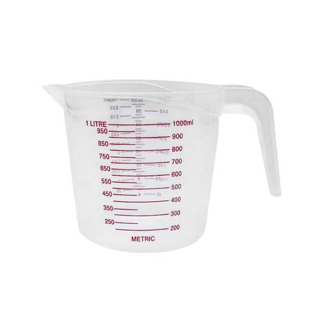 Mesauring Cup Transparent Baking Scale Container Plastic Washable Measuring Accessory for Kitchen 1000ML
Mesauring Cup Transparent Baking Scale Container Plastic Washable Measuring Accessory for Kitchen 1000ML