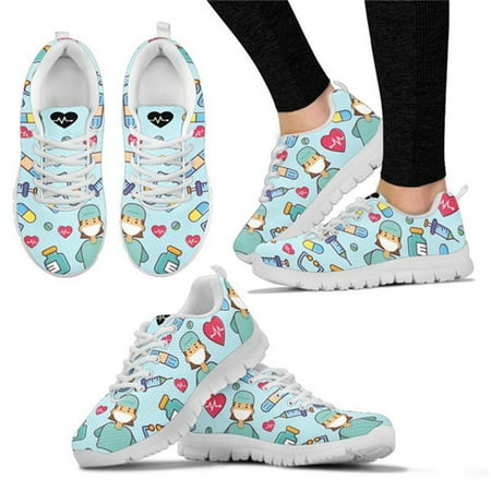 Sport Jogging Running Shoes For Women Ladies Sneakers Cute Doctor Nurse Medical Hospital Print Mesh Flats Nursing Casual Shoes
Sport Jogging Running Shoes For Women Ladies Sneakers Cute Doctor Nurse Medical Hospital Print Mesh Flats Nursing Casual Shoes