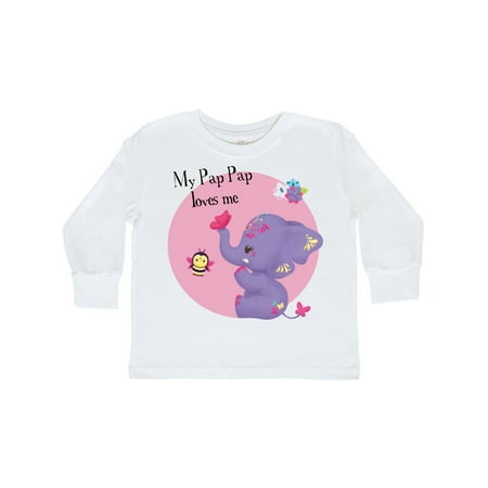 Inktastic Pap Pap loves me Pink Purple Elephant Cute Gift Toddler Boy Girl Long Sleeve T-Shirt
Inktastic Pap Pap loves me Pink Purple Elephant Cute Gift Toddler Boy Girl Long Sleeve T-Shirt