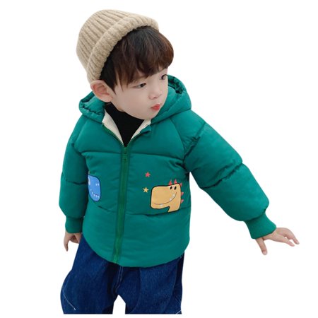 TAIAOJING Toddler Cute Jacket Baby Winter Windproof Cartoon Dinosaur Coat Hooded Warm Warm Outwear 2-3 Years
TAIAOJING Toddler Cute Jacket Baby Winter Windproof Cartoon Dinosaur Coat Hooded Warm Warm Outwear 2-3 Years