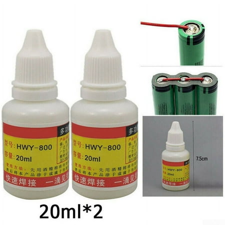 2 Bottles 20ml Stainless Steel Flux Soldering Paste Liquid Welding Solder Tool
2 Bottles 20ml Stainless Steel Flux Soldering Paste Liquid Welding Solder Tool