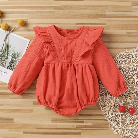 Kids Clothes Clearance Under $5 LAWOR Autumn Toddler Kids Kids Girls Cute Clothes Jumpsuit Long Sleeve Bodysuit Romper Orange 12-24 Months
Kids Clothes Clearance Under $5 LAWOR Autumn Toddler Kids Kids Girls Cute Clothes Jumpsuit Long Sleeve Bodysuit Romper Orange 12-24 Months