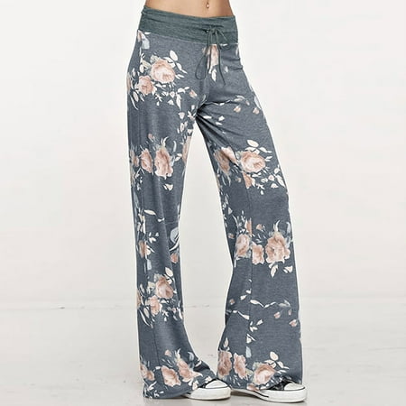 〖Roliyen〗Palazzo Pants For Women Comfy Baggy Casual Pajama Pants Floral Print Drawstring Lounge Pants Wide Leg
〖Roliyen〗Palazzo Pants For Women Comfy Baggy Casual Pajama Pants Floral Print Drawstring Lounge Pants Wide Leg