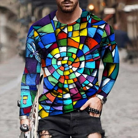 Men s 3D Digital Graphics Print T-Shirts Graffiti Pattern Long Sleeve Slim Crewneck Fall Top Unisex Daily Blouse
Men s 3D Digital Graphics Print T-Shirts Graffiti Pattern Long Sleeve Slim Crewneck Fall Top Unisex Daily Blouse