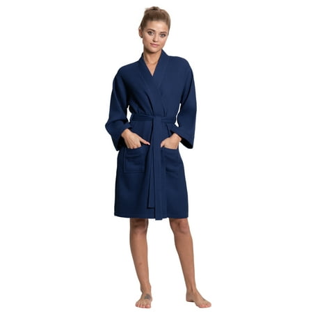 Turkuoise Linen Lightweight Knee Length Waffle Kimono Bath and Spa Robe Navy Medium
Turkuoise Linen Lightweight Knee Length Waffle Kimono Bath and Spa Robe Navy Medium