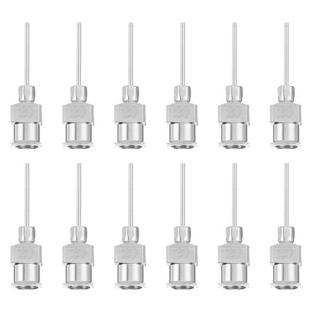 NUOLUX 12Pcs Stainless Steel Unbending Dispensing Needles Accuracy Precision Blunt Tips
NUOLUX 12Pcs Stainless Steel Unbending Dispensing Needles Accuracy Precision Blunt Tips