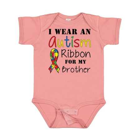 Inktastic I Wear an Autism Ribbon for My Brother Gift Baby Boy or Baby Girl Bodysuit
Inktastic I Wear an Autism Ribbon for My Brother Gift Baby Boy or Baby Girl Bodysuit