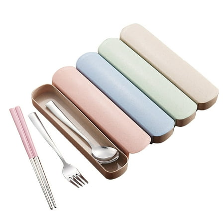 Carolilly Portable Creative Cutlery Set Spoon Fork Chopsticks Dinnerware Set Box Lunch Kitchen Tool
Carolilly Portable Creative Cutlery Set Spoon Fork Chopsticks Dinnerware Set Box Lunch Kitchen Tool