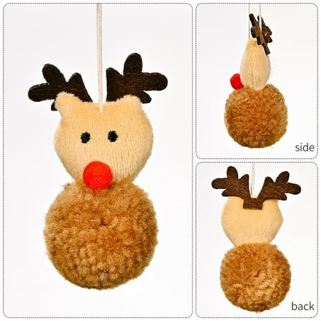 TALKVE Simple lightweight and wear resistant Christmas Decoration Christmas Tree Pendant Christmas Flannelette Ball Small Pendant Christmas Home Scene Decoration
TALKVE Simple lightweight and wear resistant Christmas Decoration Christmas Tree Pendant Christmas Flannelette Ball Small Pendant Christmas Home Scene Decoration