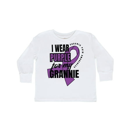 Inktastic Chronic Pain I Wear Purple For My Grannie Gift Toddler Boy or Toddler Girl Long Sleeve T-Shirt
Inktastic Chronic Pain I Wear Purple For My Grannie Gift Toddler Boy or Toddler Girl Long Sleeve T-Shirt