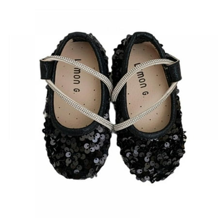 Baby Girls Mary Jane Flats Non-Slip Soft Rubber Sole Princess Dress Crib Shoes With Sequins for Toddler First Walkers
Baby Girls Mary Jane Flats Non-Slip Soft Rubber Sole Princess Dress Crib Shoes With Sequins for Toddler First Walkers