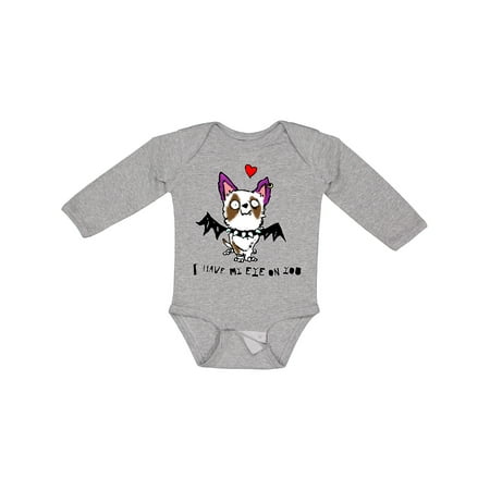 Inktastic Valentine s Day Goth Bat Dog I Have My Eye on You! Gift Baby Boy or Baby Girl Long Sleeve Bodysuit
Inktastic Valentine s Day Goth Bat Dog I Have My Eye on You! Gift Baby Boy or Baby Girl Long Sleeve Bodysuit