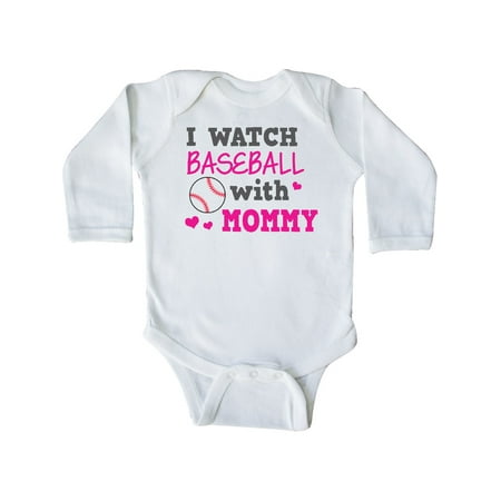 Inktastic I Watch Baseball with My Mommy Gift Baby Boy or Baby Girl Long Sleeve Bodysuit
Inktastic I Watch Baseball with My Mommy Gift Baby Boy or Baby Girl Long Sleeve Bodysuit