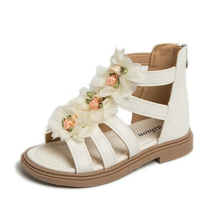 NIUREDLTD Kids BabyGirl s Sandals Summer Flowers High Top Roman Sandals Zipper Design Little Child/Big Kids Size 29
NIUREDLTD Kids BabyGirl s Sandals Summer Flowers High Top Roman Sandals Zipper Design Little Child/Big Kids Size 29