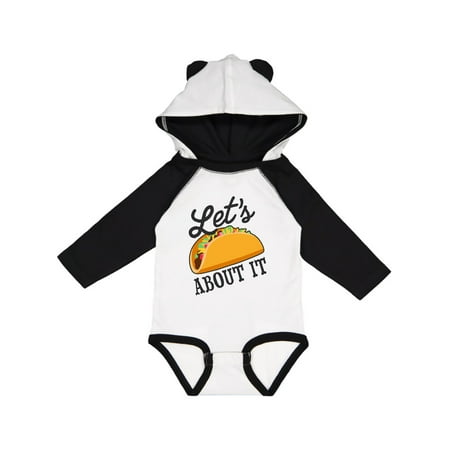 Inktastic Lets Taco About It with Taco Illustration Gift Baby Boy or Baby Girl Long Sleeve Bodysuit
Inktastic Lets Taco About It with Taco Illustration Gift Baby Boy or Baby Girl Long Sleeve Bodysuit