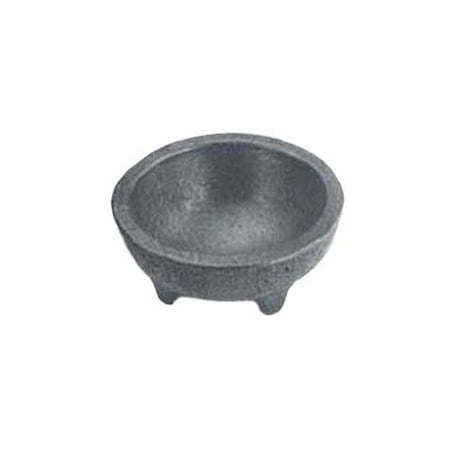 HS Corp - NHS1008-CH - 4 oz Molcajete Charcoal Salsa Dish