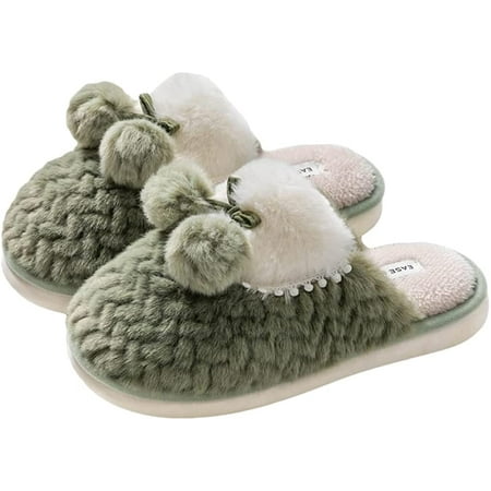 PIKADINGNIS Unisex House Slippers Faux Fur Memory Foam Anti-Slip Plush Lining Slippers Indoor Outdoor
PIKADINGNIS Unisex House Slippers Faux Fur Memory Foam Anti-Slip Plush Lining Slippers Indoor Outdoor