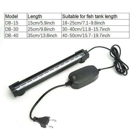 Feoflen Fish Light Aquarium Light 100‑240V Air Bubble Colorful LED Light Fish Bar Lights Aquarium Water Plants Grow Lamp
Feoflen Fish Light Aquarium Light 100‑240V Air Bubble Colorful LED Light Fish Bar Lights Aquarium Water Plants Grow Lamp