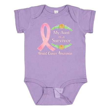 Inktastic My Aunt is a Survivor Breast Cancer Awareness Gift Baby Boy or Baby Girl Bodysuit
Inktastic My Aunt is a Survivor Breast Cancer Awareness Gift Baby Boy or Baby Girl Bodysuit