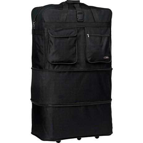 Travel Sport Expandable to 30" Tall 4 Wheeled Soft Duffle Tote Bag