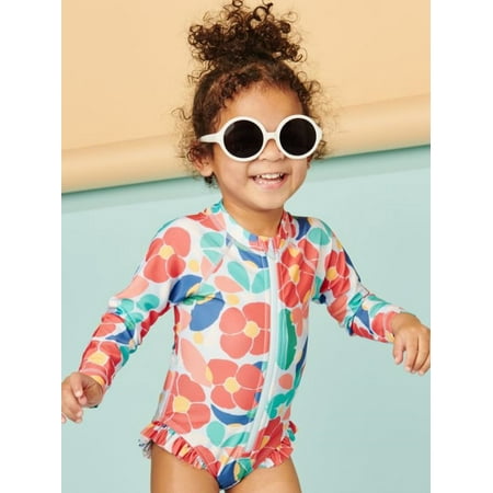 Coduop Toddler Baby Girls Swimsuit Long Sleeve Zip Up Romper Headband Beachwear Suit
Coduop Toddler Baby Girls Swimsuit Long Sleeve Zip Up Romper Headband Beachwear Suit