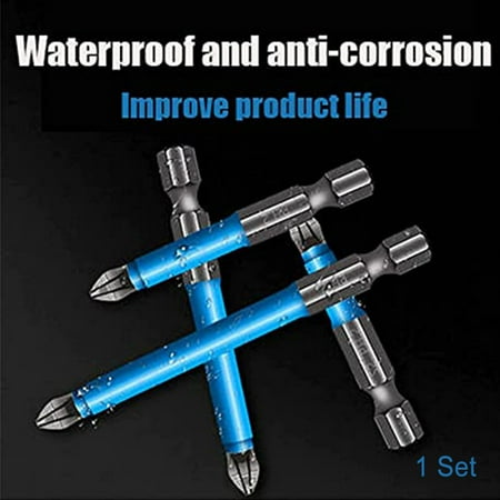 Jbhelth Magnetic Anti-Slip Drill Bit 7Pcs Magnetic PH2 Phillips Bits Set Hand Tools Screwdriver Drill Bit 25mm-150mm New
Jbhelth Magnetic Anti-Slip Drill Bit 7Pcs Magnetic PH2 Phillips Bits Set Hand Tools Screwdriver Drill Bit 25mm-150mm New