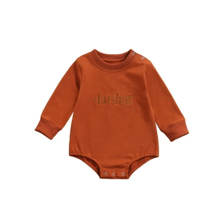 Pudcoco Baby Playsuit Letter Embroidery Long Sleeve Round Neck Romper
Pudcoco Baby Playsuit Letter Embroidery Long Sleeve Round Neck Romper