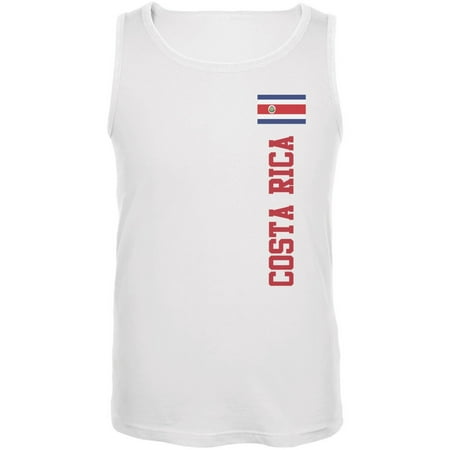 World Cup Costa Rica White Adult Tank Top