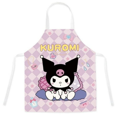 Cute Sanrio Kuromi apron Kawaii parent-child apron restaurant kitchen cooking baking anti-fouling home cleaning tools
Cute Sanrio Kuromi apron Kawaii parent-child apron restaurant kitchen cooking baking anti-fouling home cleaning tools