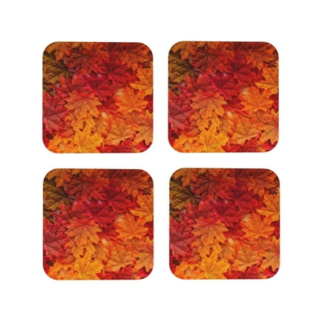 Leather Coasters Set of 4 - Autumn Leaf Lightweight Non-Slip Drink Coasters for Desk Anti-Scalding Desk Cup Coasters for Office Table Decor Square
Leather Coasters Set of 4 - Autumn Leaf Lightweight Non-Slip Drink Coasters for Desk Anti-Scalding Desk Cup Coasters for Office Table Decor Square