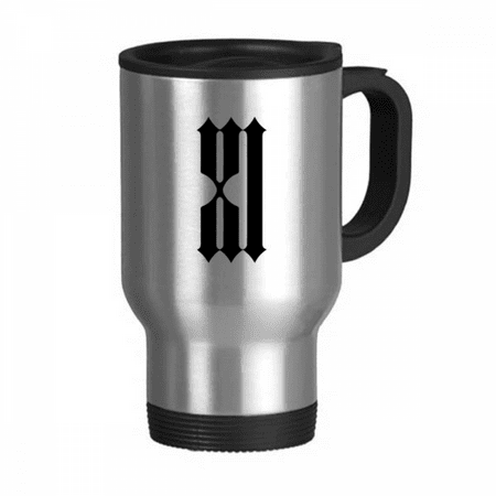 roman numerals eleven in black travel mug flip lid stainless steel cup car tumbler thermos
roman numerals eleven in black travel mug flip lid stainless steel cup car tumbler thermos