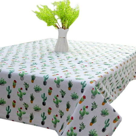 90x90cm/140x100cm Cactus Pattern Tablecloth Rectangle Table Cloth for Home Dining Room Living Room
90x90cm/140x100cm Cactus Pattern Tablecloth Rectangle Table Cloth for Home Dining Room Living Room