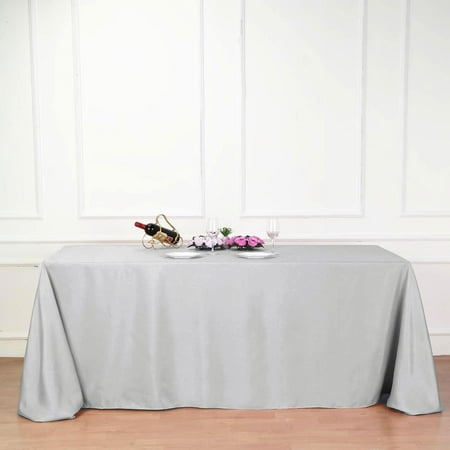 Efavormart 5PCS 90x132 SILVER Wholesale Rectangle Polyester Tablecloth Linen Wedding Party Restaurant Tablecloth
Efavormart 5PCS 90x132 SILVER Wholesale Rectangle Polyester Tablecloth Linen Wedding Party Restaurant Tablecloth