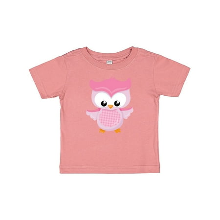Inktastic Cute Pink Spring Owl Gift Baby Girl T-Shirt