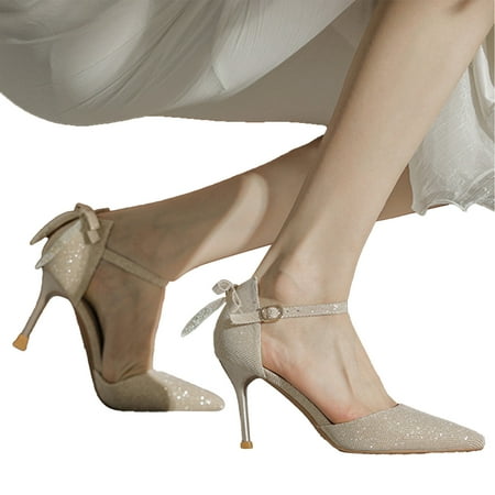 Shiny PU Non-Slip 36 Size Perfect for Weddings Golden Glitter Ankle Strap High Heels
Shiny PU Non-Slip 36 Size Perfect for Weddings Golden Glitter Ankle Strap High Heels