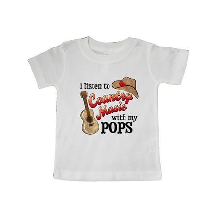 Inktastic I Listen to Country Music with my Pops with Guitar and Hat Gift Baby Boy or Baby Girl T-Shirt
Inktastic I Listen to Country Music with my Pops with Guitar and Hat Gift Baby Boy or Baby Girl T-Shirt