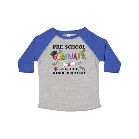 Inktastic Pre-School Graduate Look Out Kindergarten! Gift Toddler Boy or Toddler Girl T-Shirt
Inktastic Pre-School Graduate Look Out Kindergarten! Gift Toddler Boy or Toddler Girl T-Shirt